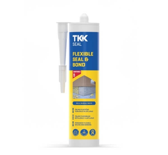 Fotografija izdelka Silikon TKK HYBRID lepilno-tesnilni sivi 300 ml