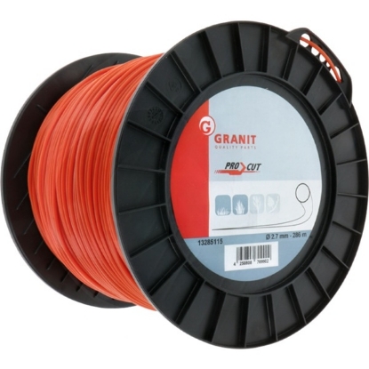 nitka za kosilnico, Pro Cut nitka 2,7 mm, trim nitka 286 m, kosilna nitka profesionalna, okrogla nitka za kosilnico, nylon-copolymer nitka, močna nitka za trimer, kosilna nitka Pro Cut, pribor za kosilnico, oprema za trimer