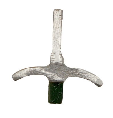 Fotografija izdelka Kovinski stebriček 213cm zeleno/siv ''T-POST''