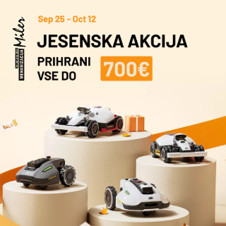 Picture for category Največja akcija robotskih kosilnic LUBA in YUKA
