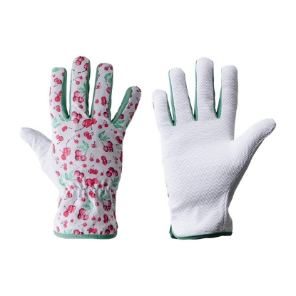 rokavice, zaščitne rokavice, Salva, Cherry, vrtnarske rokavice, kmetijska oprema, kmetijska mehanizacija, motiv češenj, udoben oprijem, zaščita rok