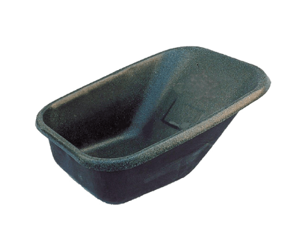 korito za samokolnico, 100 L, plastično korito, PPL korito, rezervni del samokolnice, posoda za samokolnico, vrtna oprema, kmetijska orodja