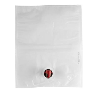 Fotografija izdelka Bag in Box vrečka za sok 5 L - prozorna z ventilom NA SREDINI