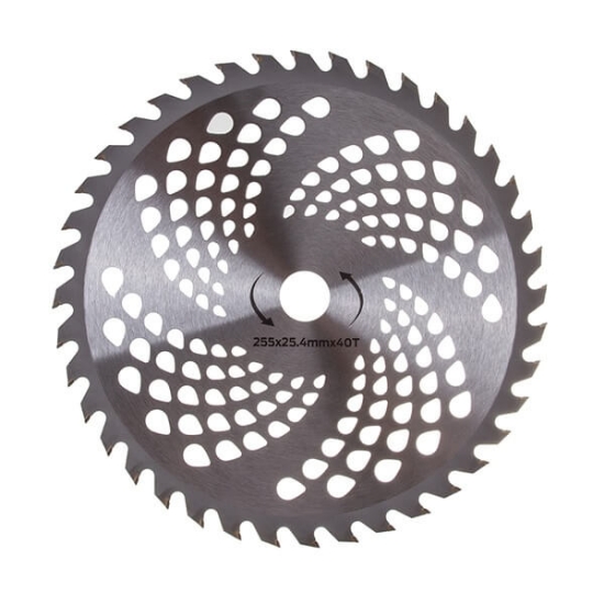 Fotografija izdelka Univerzalno rezilo za motorne kose, 255 mm x 25,4 mm 