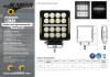 Fotografija izdelka Žaromet  delovni 16x LED + LED trak