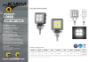 Fotografija izdelka Žaromet  delovni LED 4+12x LED