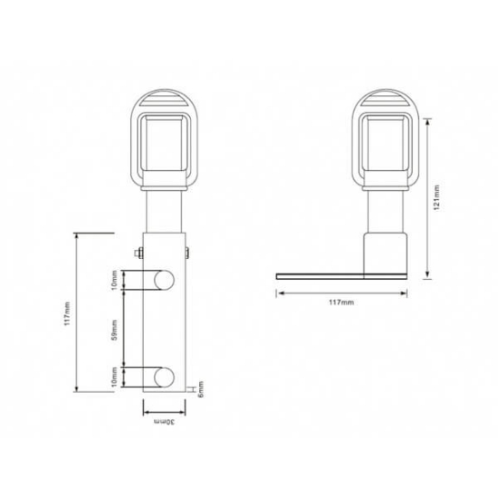 Fotografija izdelka Nosilec rotacijske svetilke K
