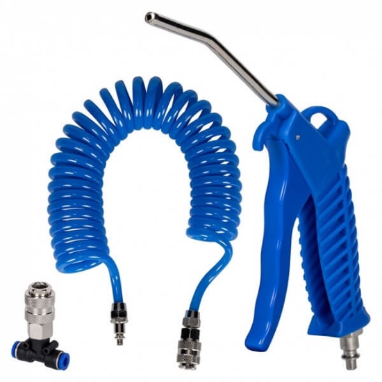 Fotografija izdelka Pištola za izpihovanje - set s cevjo in priključki