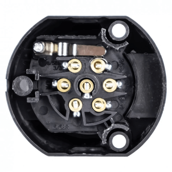 Fotografija izdelka Vtičnica 12V 7+1-pin PVC