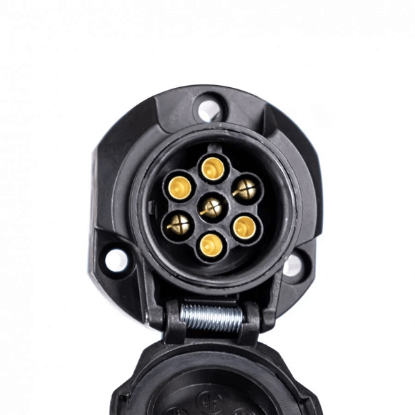 Fotografija izdelka Vtičnica 12V 7+1-pin PVC