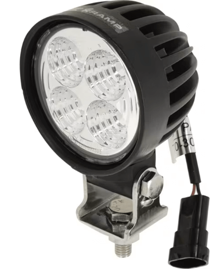 delovna LED luč 40W, 4000lm, LED luč za traktor, točkovna LED luč, LED delovna svetilka 12V 24V, IP6K9K, LED luč Kramp, bela delovna luč, LED luč za gradbene stroje, univerzalna delovna svetilka