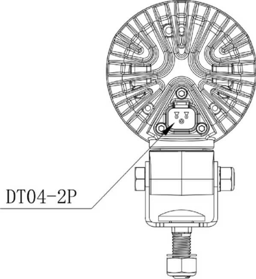 Fotografija izdelka Delovne luči LED, 40W, 4000lm