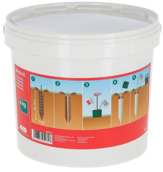 Fotografija izdelka Ozemljitvena zmes Bentonit, 6 kg