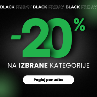 Picture for category SUPER ČRNI PETEK: -20 % na vroče kategorije