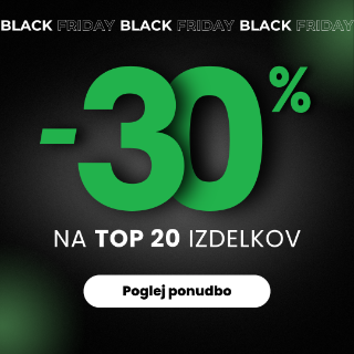 Picture for category SUPER ČRNI PETEK: -30 % na TOP 20 izdelkov 