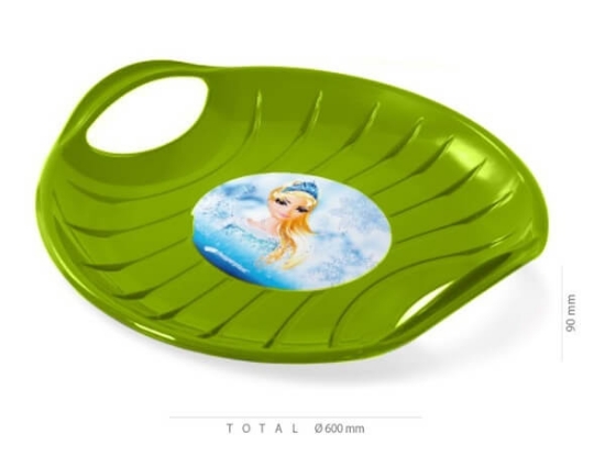 Fotografija izdelka Krožnik za sankanje Speed M, zelena