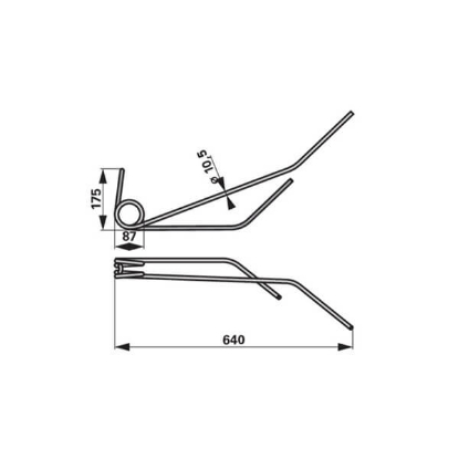 Fotografija izdelka Krak vzmetni