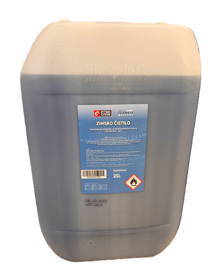 Fotografija izdelka Zimska tekočina za steklo -60° 25 L