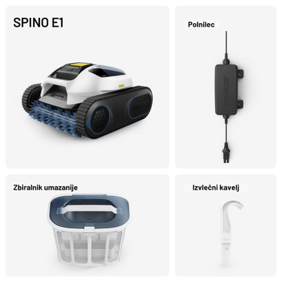 Fotografija izdelka Spino E1 robotski sesalnik bazenov
