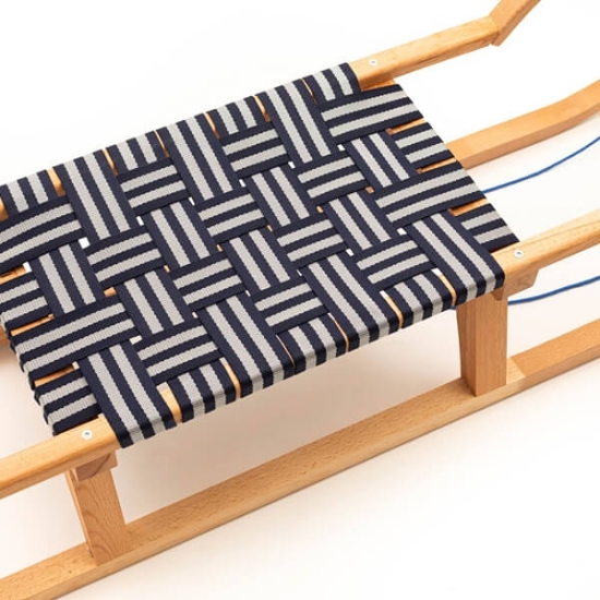 Fotografija izdelka Lesene sanke s platnom 100 cm