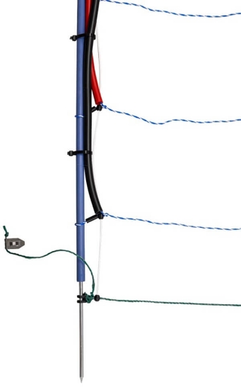 Fotografija izdelka Mreža za drobnico AKO TitanNet Premium Vario, enojna konica, 122 cm x 50 m