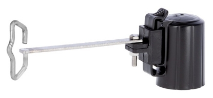 kotna rešitev, kotni element za ograjo, trak do 40 mm, vrvica za elektro ograjo, pletenica za ograjo, legirano jeklo, rumena kotna rešitev, napenjanje traku, dodatki za elektro ograje, zanesljiva kotna rešitev