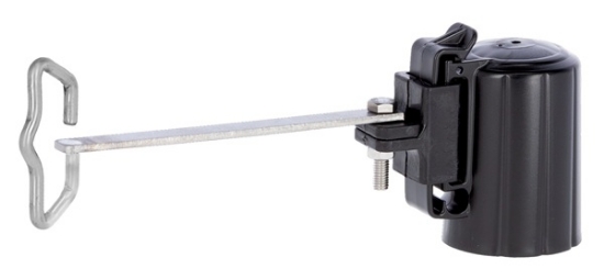 kotna rešitev, kotni element za ograjo, trak do 40 mm, vrvica za elektro ograjo, pletenica za ograjo, legirano jeklo, rumena kotna rešitev, napenjanje traku, dodatki za elektro ograje, zanesljiva kotna rešitev