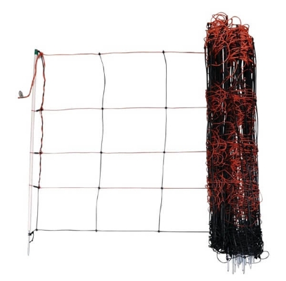 TitanLight Net, lahka mreža za ovce, mobilna pašna mreža, mreža za koze, prevodna mreža, enojna konica, ograja za ovce 90 cm, pasja mreža, bakreni in nerjaveči vodniki, električna ovčja mreža