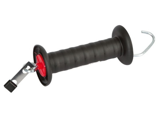 Ročka za ograjo s spojnikom Litzclip®</b> je praktična in zanesljiva rešitev za vrata pri električnih pašnih ograjah. Opremljena je s kakovostnim spojnikom Litzclip® iz nerjavnega jekla, ki omogoča hiter in varen priklop vrvi brez uporabe orodja ter zagotavlja odličen električni stik.