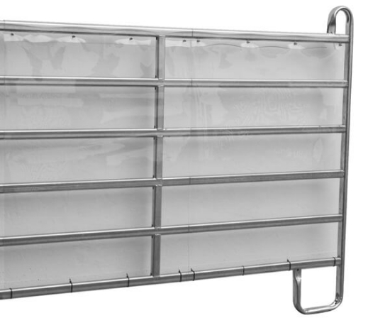 Fotografija izdelka Prozorna zaščita za pašna vrata in panel