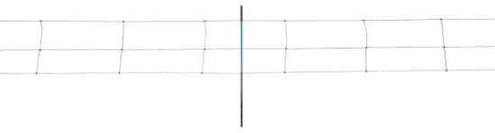 Fotografija izdelka Mreža proti divjadi AKO WildNet, enojna konica, 63 cm x 50 m