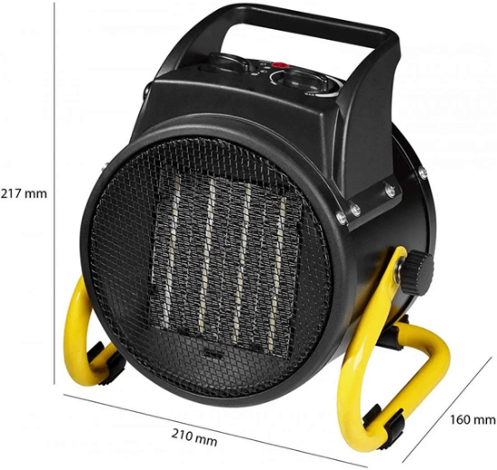 Fotografija izdelka Grelec z ventilatorjem 2 kW