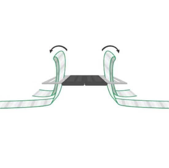 Fotografija izdelka Povezovalna sponka za trakove Litzclip®, do 40 mm, 5 kom