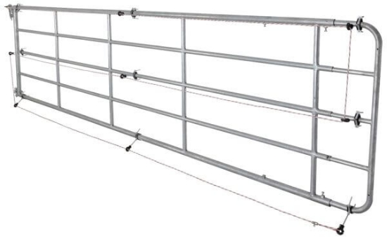 Fotografija izdelka Električni komplet za vrata za pašnike, 9-delni