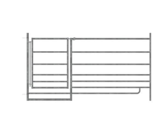 Fotografija izdelka Pašni panel za ovce z vrati, 275 x 92 cm