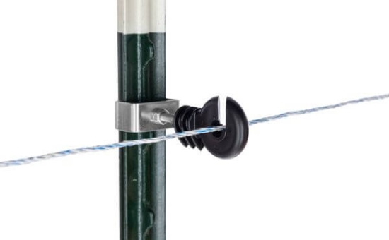 Fotografija izdelka Vrvični kotni izolator T-Post, 4 kom