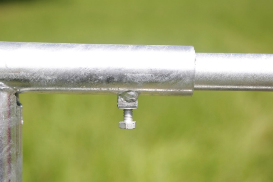 Fotografija izdelka Kovinska pašna vrata 1 – 1,7 m pocinkana