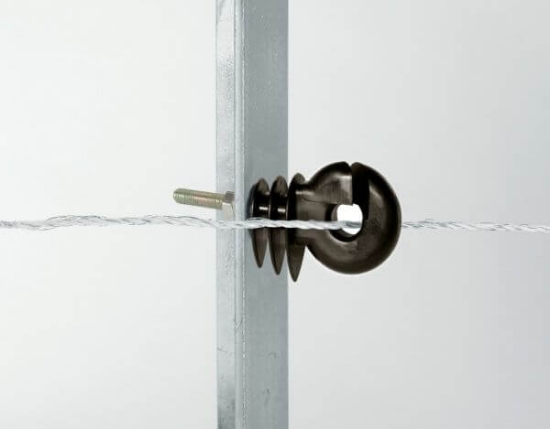 Fotografija izdelka Okrogli izolator za kovinski steber, 25 kom 