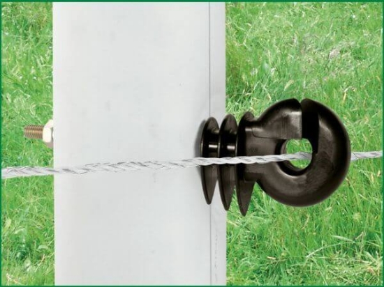 Fotografija izdelka Okrogli izolator za cevni steber, 25 kom 