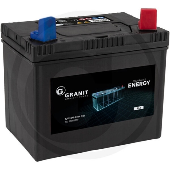 Fotografija izdelka Akumulator 24 Ah, Granit  DESNI+