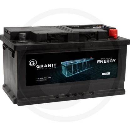 Fotografija izdelka Akumulator 80 Ah, Granit  DESNI+