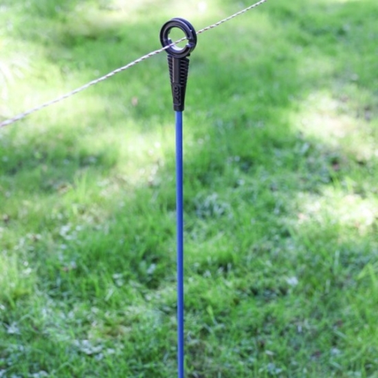 Fotografija izdelka Ovalni steber iz steklenih vlaken Premium, 110 cm modra