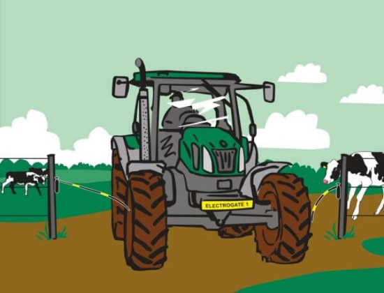 Fotografija izdelka Nadomestni tečaj Electro Gate