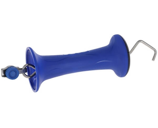 ročka za ograjo premium, ročka za električno ograjo, ročka za vrvico, ročka za pletenico, ročka za trak 20 mm, premium ročka za pašni pastir, nerjavno jeklo, UV stabilna plastika, hitra spojka ograja, dodatna oprema za električne ograje, ograjna ročka brez orodja