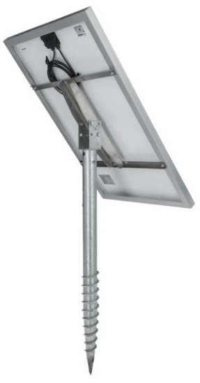 Fotografija izdelka Spiralno zemeljsko sidro za 55 W in 100 W solarni modul