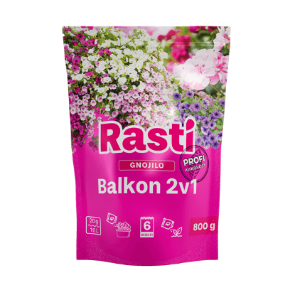 Fotografija izdelka Gnojilo RASTI BALKON 800 g