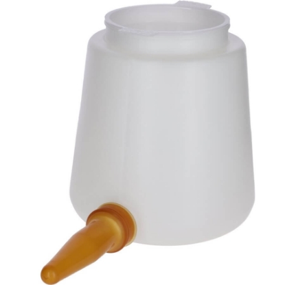 vedro za pitje telet, vedro s pokrovom, hranjenje telet, PVC vedro, okroglo vedro, vedro za stekleničko, cuclj za stekleničko, hlevska oprema, vedro za krmljenje, kmetijska oprema, vedro za mleko za teleta