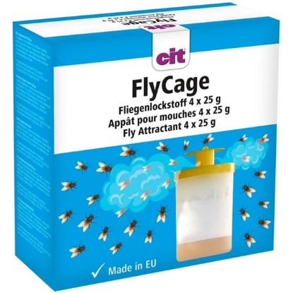 Fotografija izdelka Privabljalec muh CIT FlyCage, 4 x 25 g