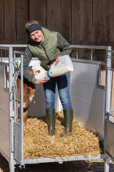 Fotografija izdelka Plastenka za prvo oskrbo z mlezivom, Flexi Tuber 4 L