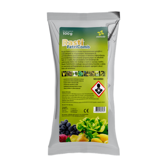 Fotografija izdelka Rasti FETRICOMBO 100 g - proti odmiranju listov in pecljev